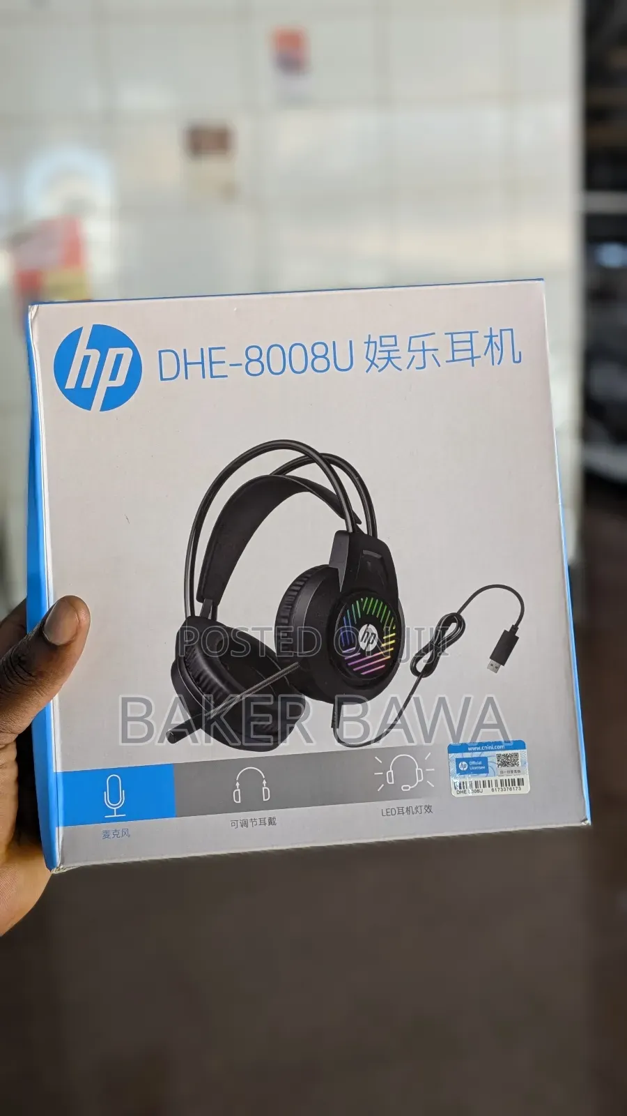 Hp Dhe-8008u Gaming Headset.