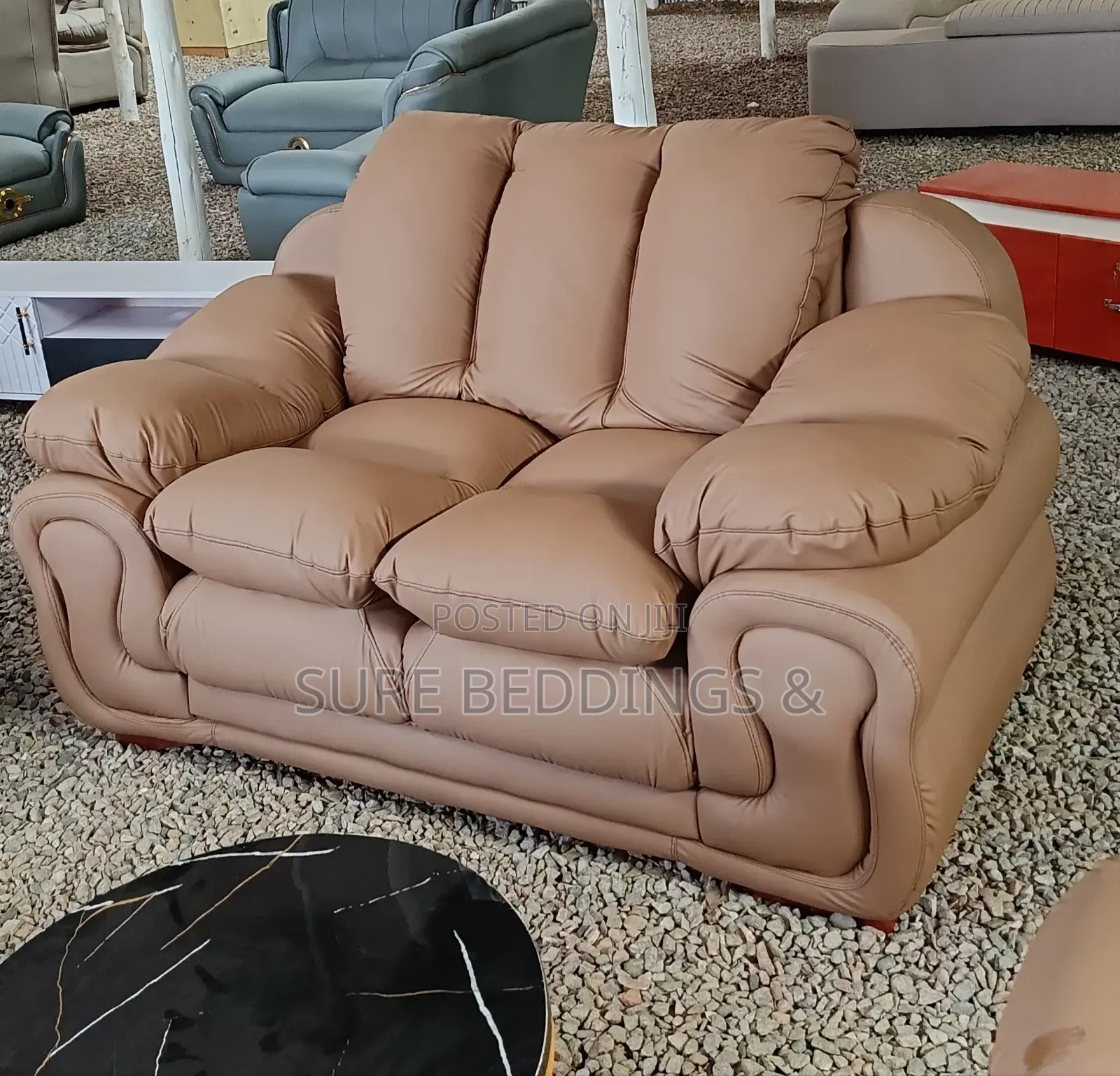 Topex 7 Sitters Leather Sofa