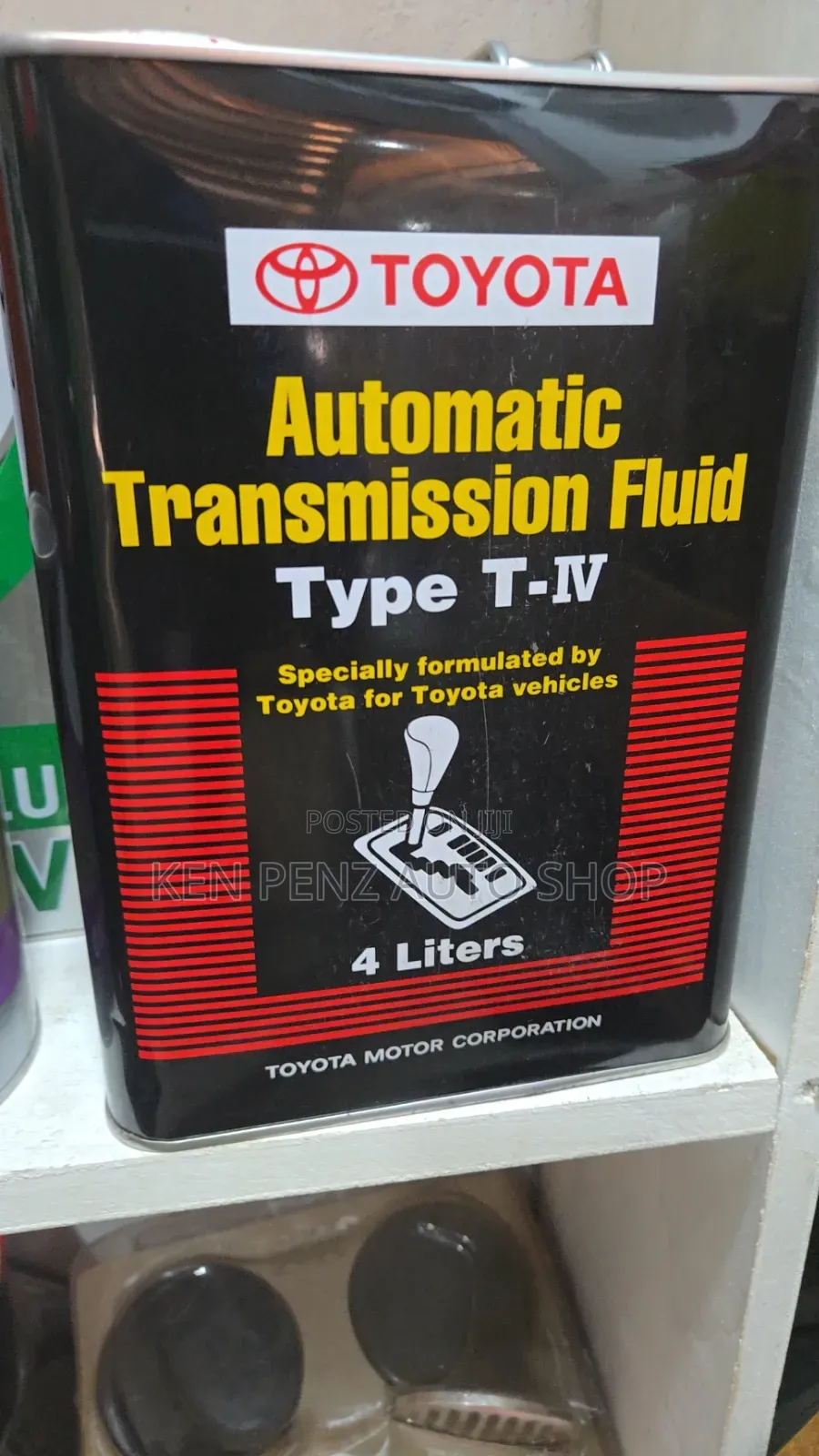 Toyota Automatic Transmission Fluid (4litre)