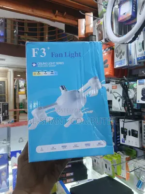 F3 Fan Light/Ceiling Light Fan