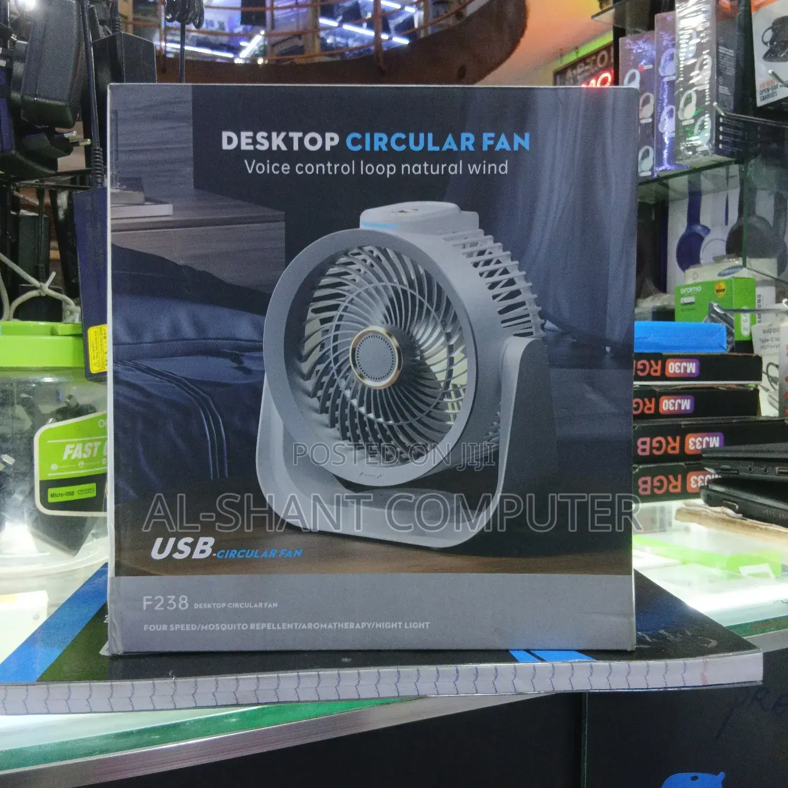 Desktop Circular Fan/Portable Table Fan