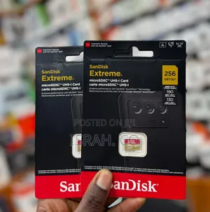 Sandisk Extreme 256gb Memory Card