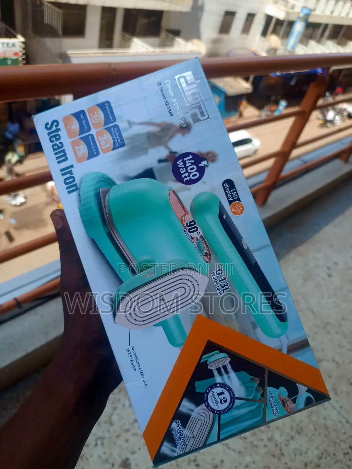Portable Mini Travel Steam Iron.