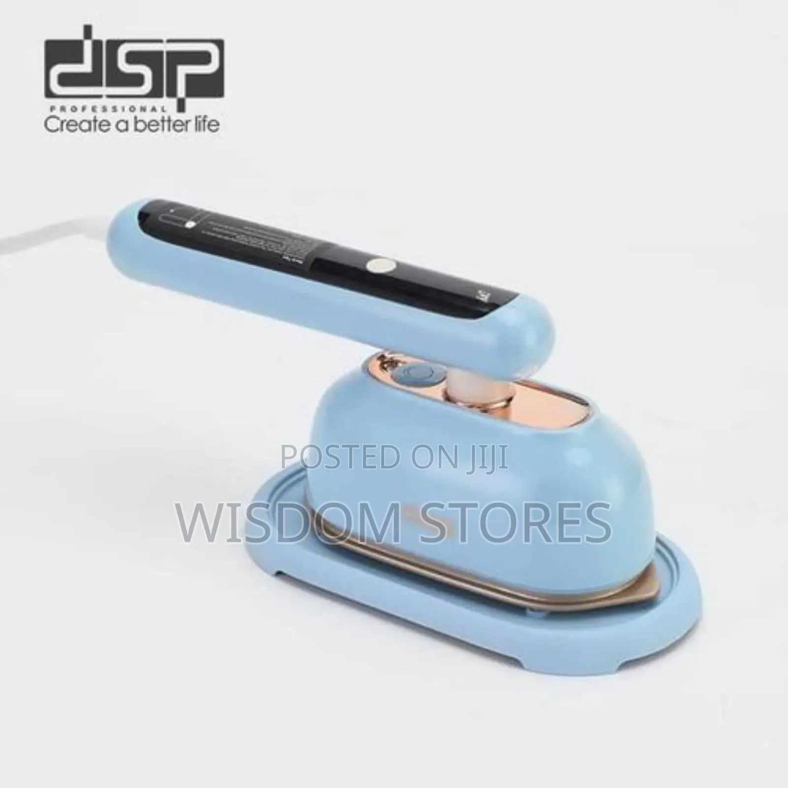 Portable Mini Travel Iron With Steaming Function