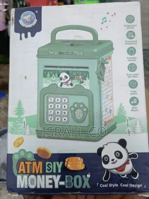 Atm Kids Piggy Savings Bank With Electronic Lock Piggy Bank