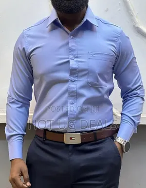 Mens Office Designer Long Sleeved Shirt