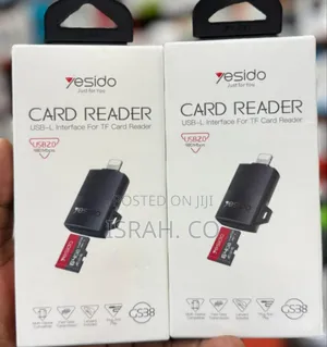 Yesido Gs38 Lightning to Tf Card Reader - 480 MBPS Portable Memory