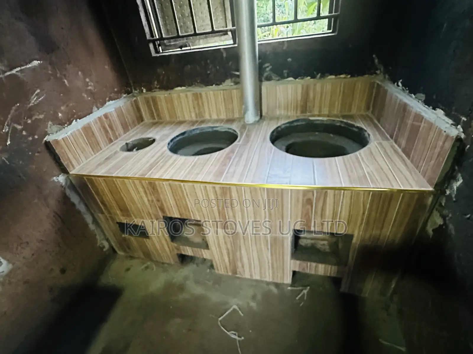 Energy Saving Cooking Stove for Charcoal and Firewood