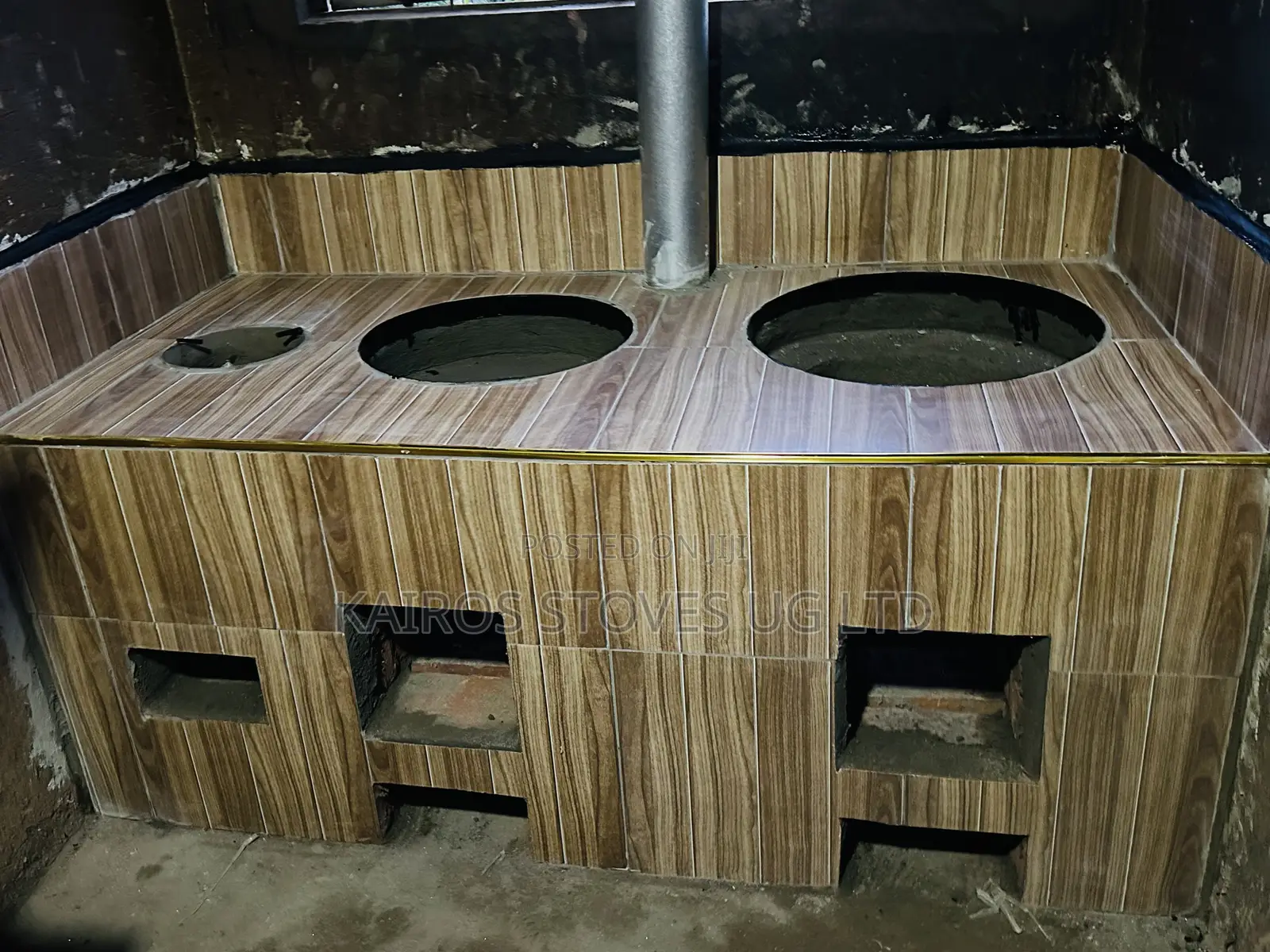 Energy Saving Cooking Stove for Charcoal and Firewood