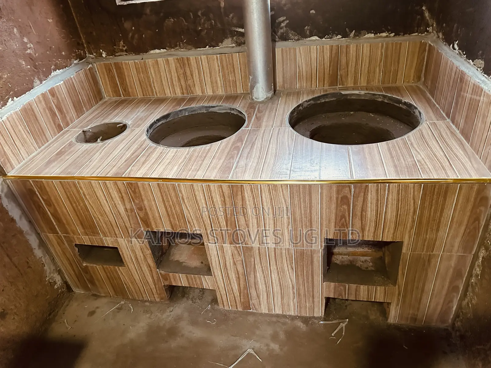 Energy Saving Cooking Stove for Charcoal and Firewood
