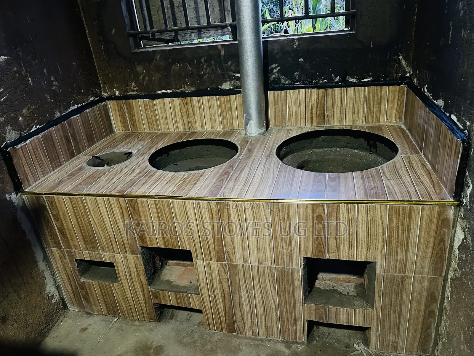 Energy Saving Cooking Stove for Charcoal and Firewood