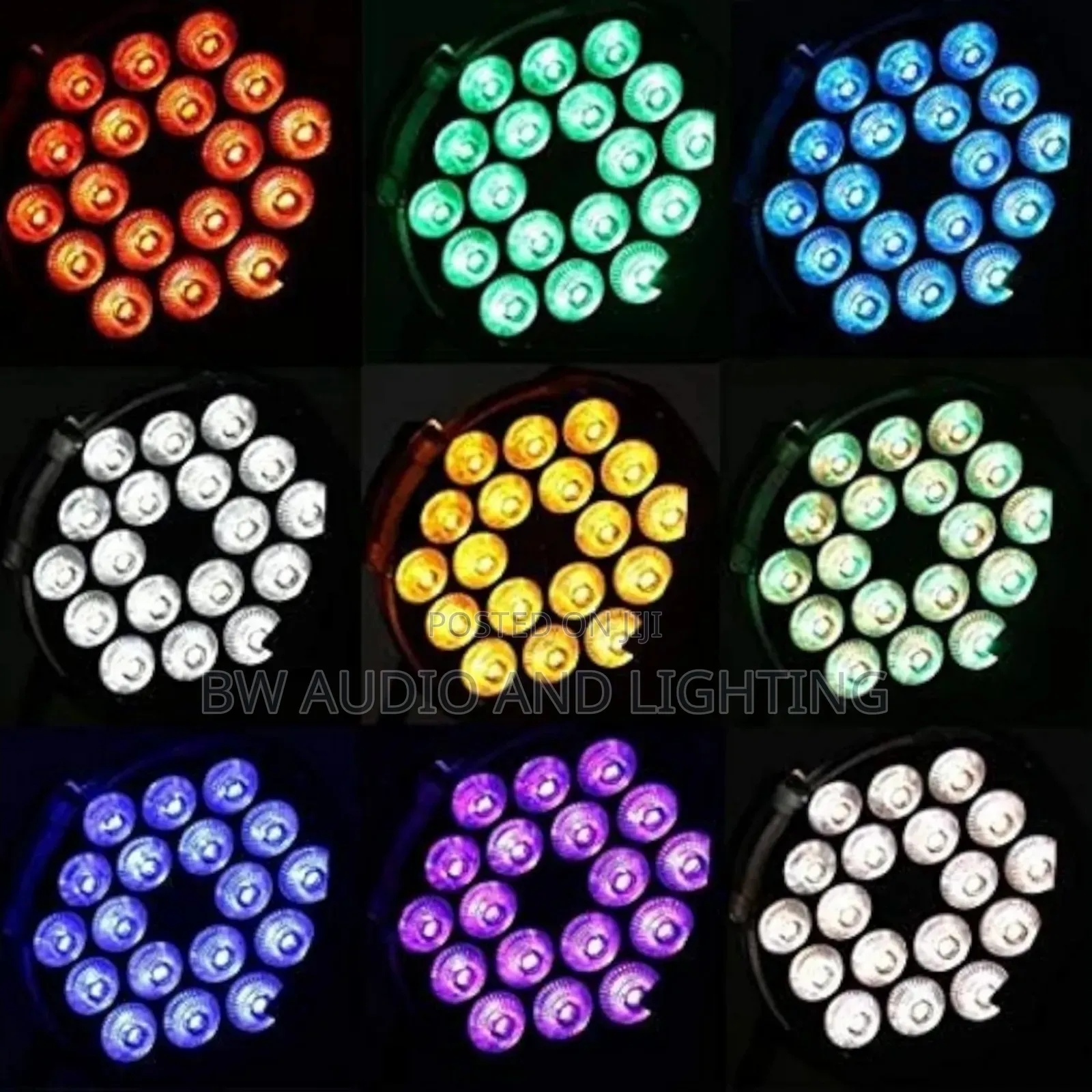 Par Can Lights Big Eyes RGBW 4-in-1 / Powercan Lighst