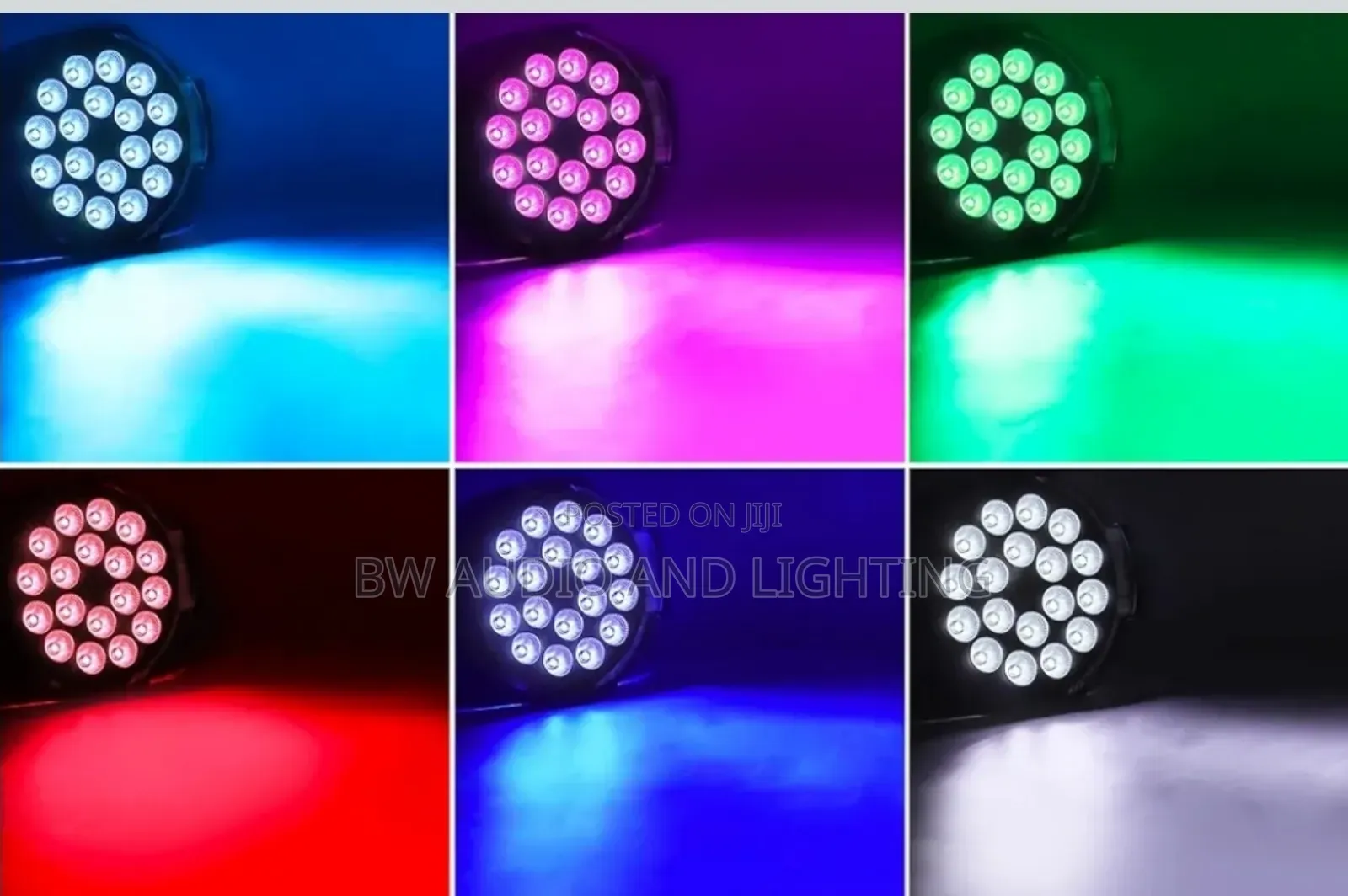 Par Can Lights Big Eyes RGBW 4-in-1 / Powercan Lighst