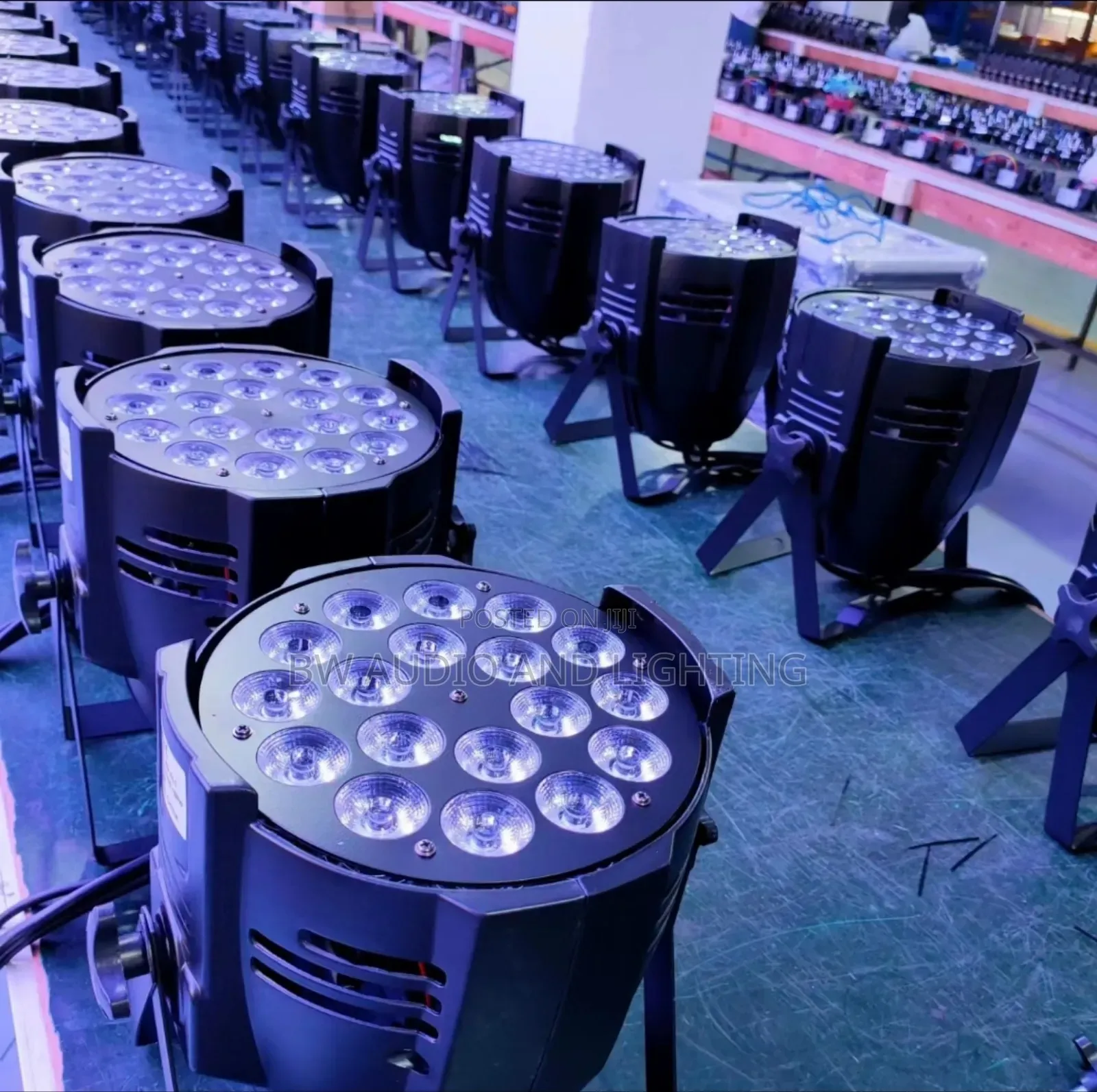 Par Can Lights Big Eyes RGBW 4-in-1 / Powercan Lighst