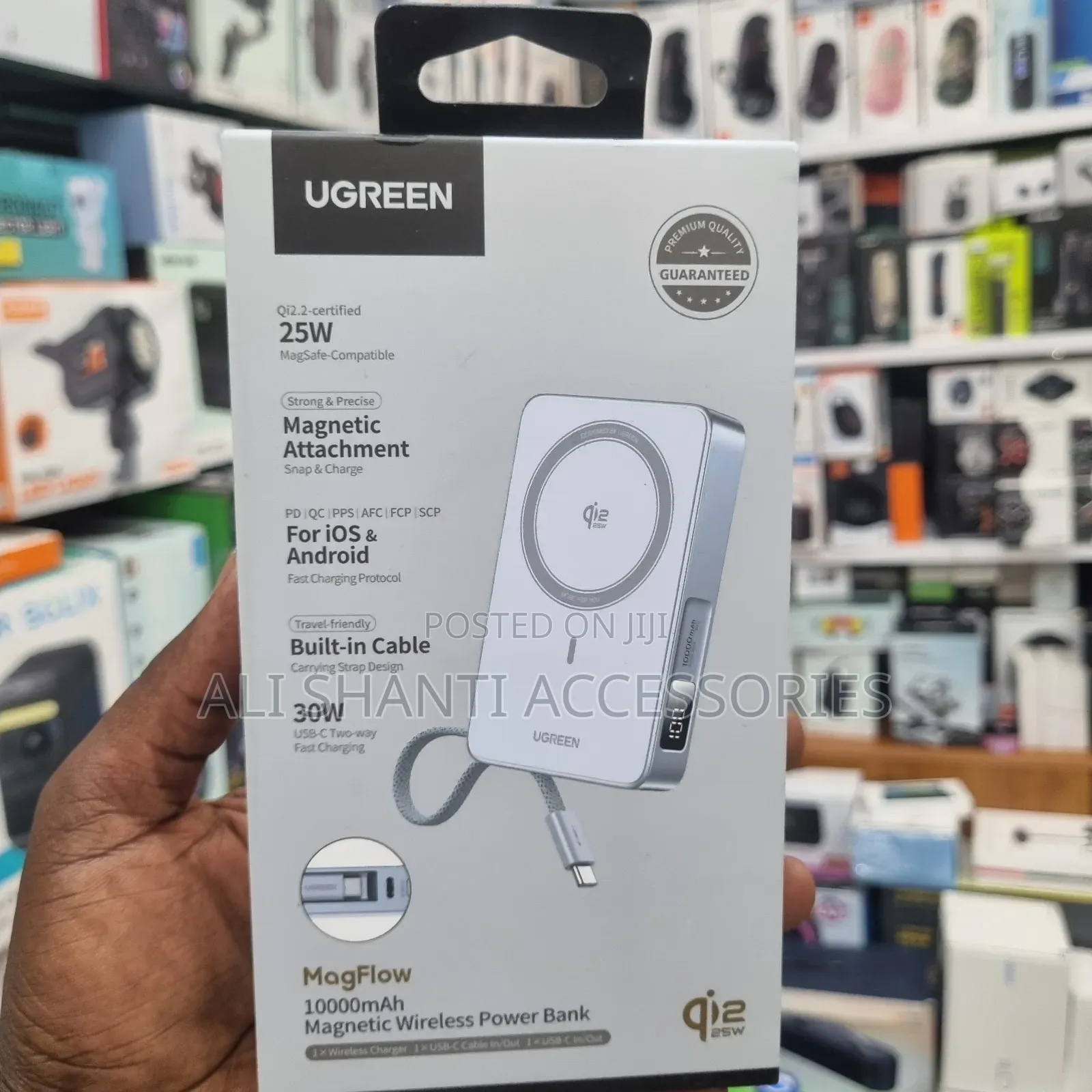 Urgreen Magnetic Wireless Power Bank 10000mah