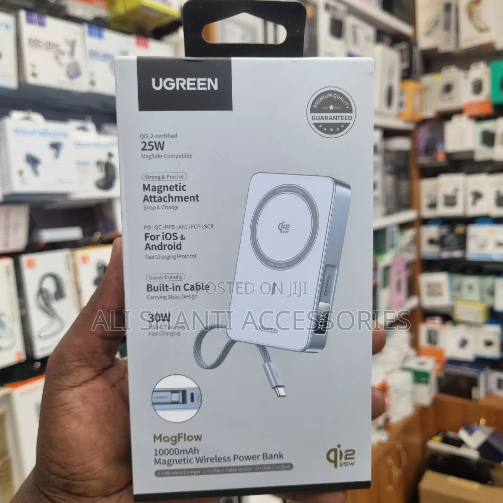 Urgreen Magnetic Wireless Power Bank 10000mah