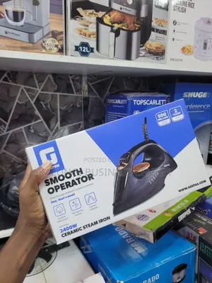Ceramic Steam Iron Geepas Steam Iron