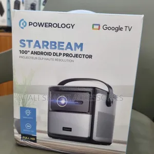Powerology Rechargeable Starbeam 100" Android DPL Projector
