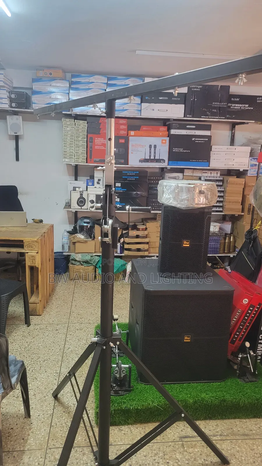 High Duty 14ft Lighting Crank Stands