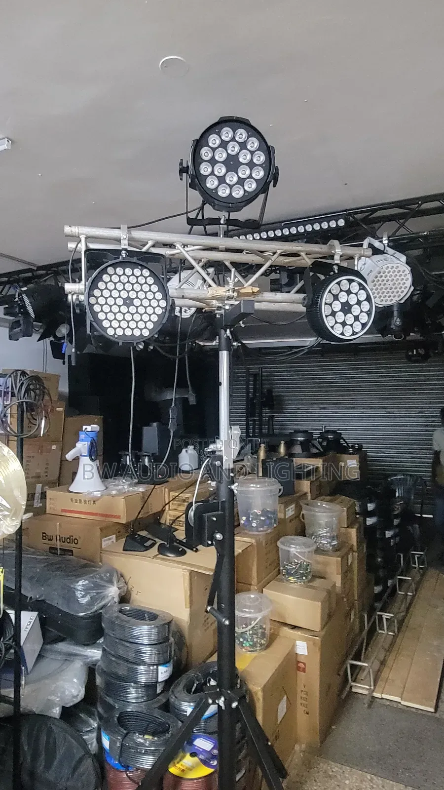 High Duty 14ft Lighting Crank Stands