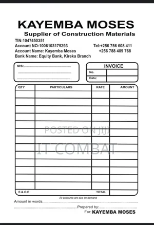 We Make Receipt Books, All Sizes