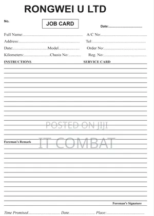 Customized Receipt Books for All Sizes and Pages