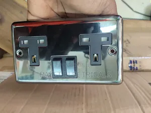 Silver Double Socket