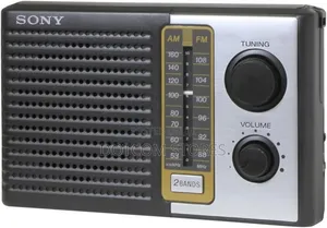 Sony Icf-F10 Two-Band Am/Fm Portable Transistor Radio