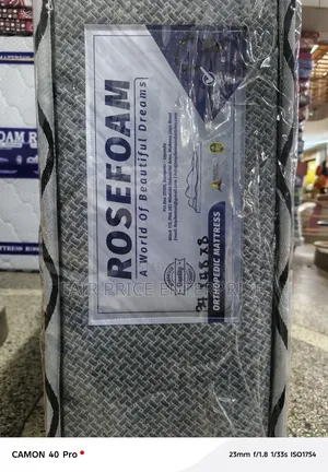 Rosefoam Mattresses Orthopedic 5x6 By8 Inches
