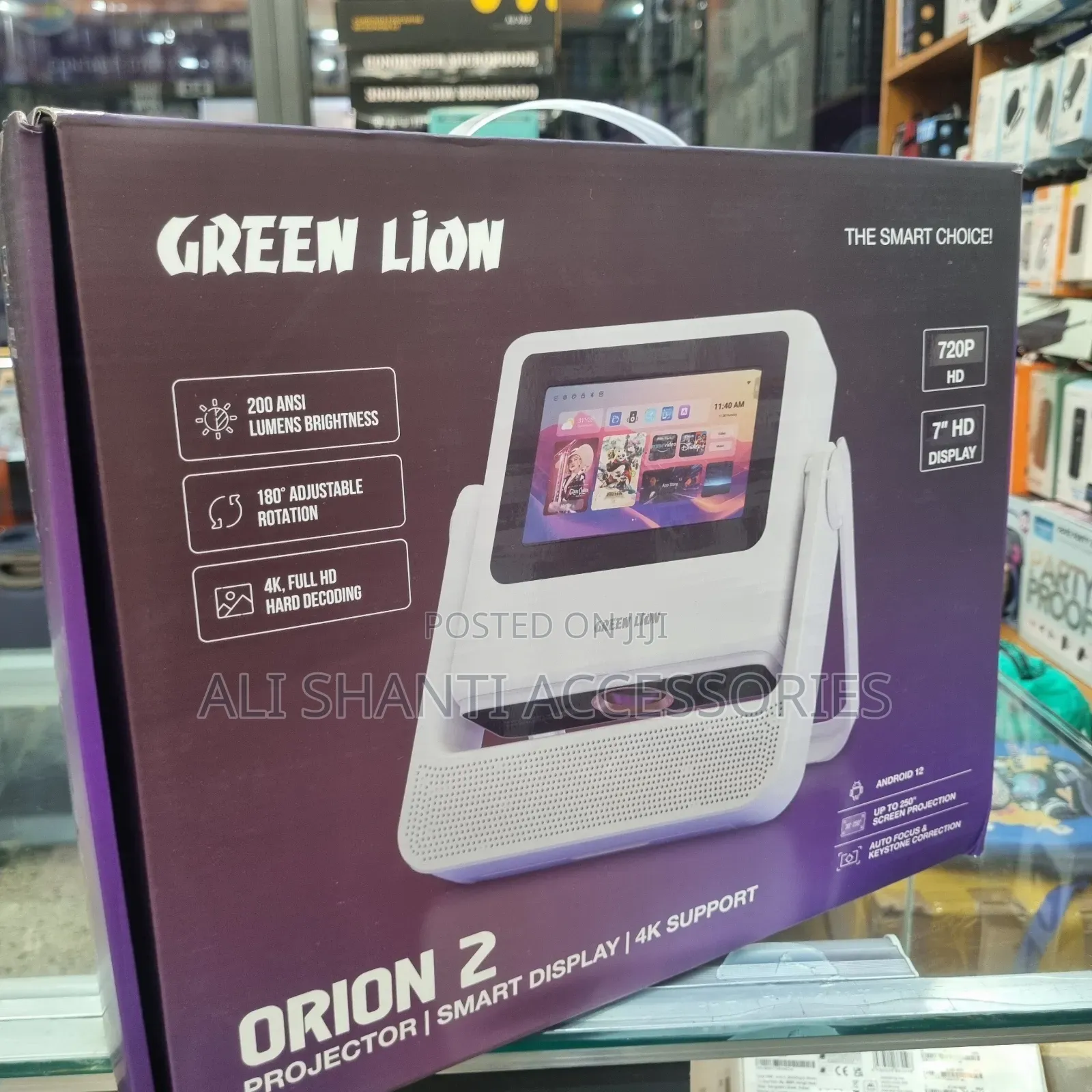 Greenlion Orizon 2 720p Smart Projector With Bluetooth