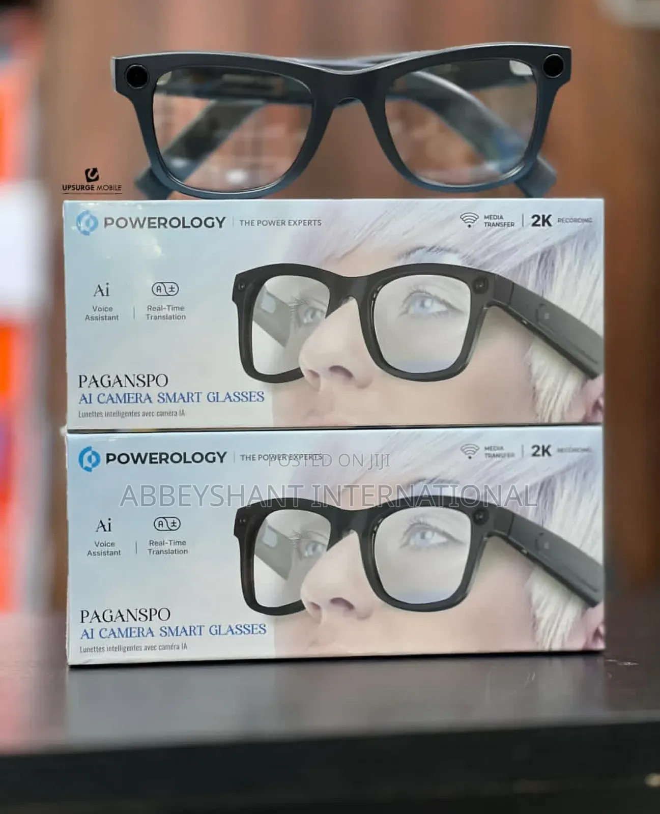 Powerology Peganspo Ai Camera Smart Glasses
