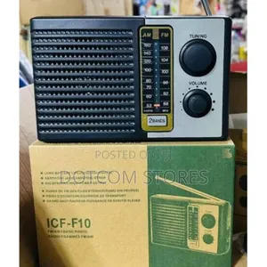 Old Model Radio-Black