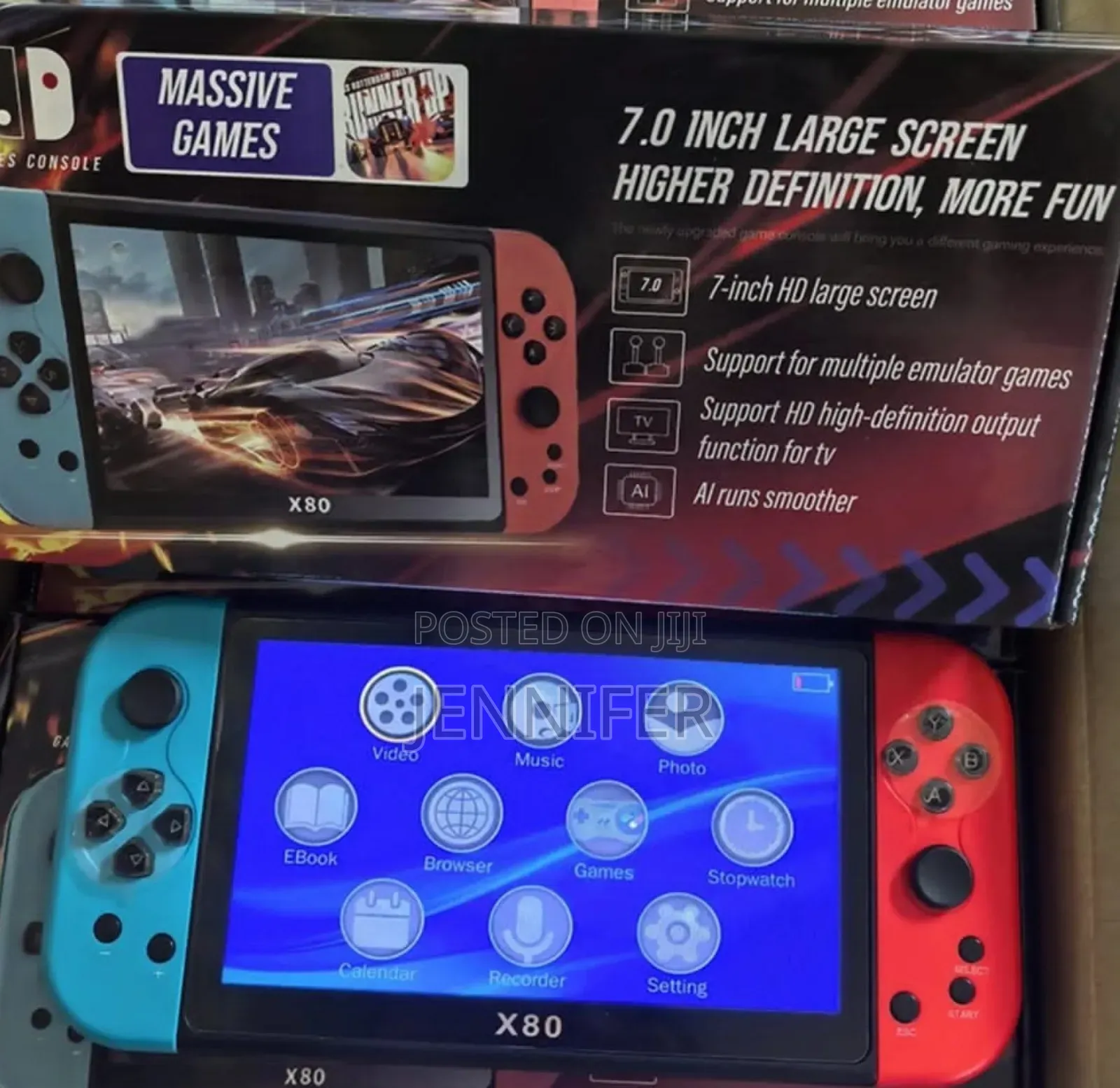X80 Handheld Game Console.