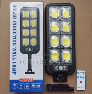 Jx-200 Cob Solar Induction Wall Lamp.