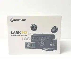 Hollyland Lark M2 Wireless Lavalier Microphone Combo, Pro-Grade Sound