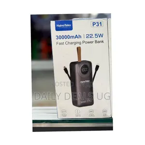 P31 30,000mah Portable Power Bank With 22.5w Fast Charging