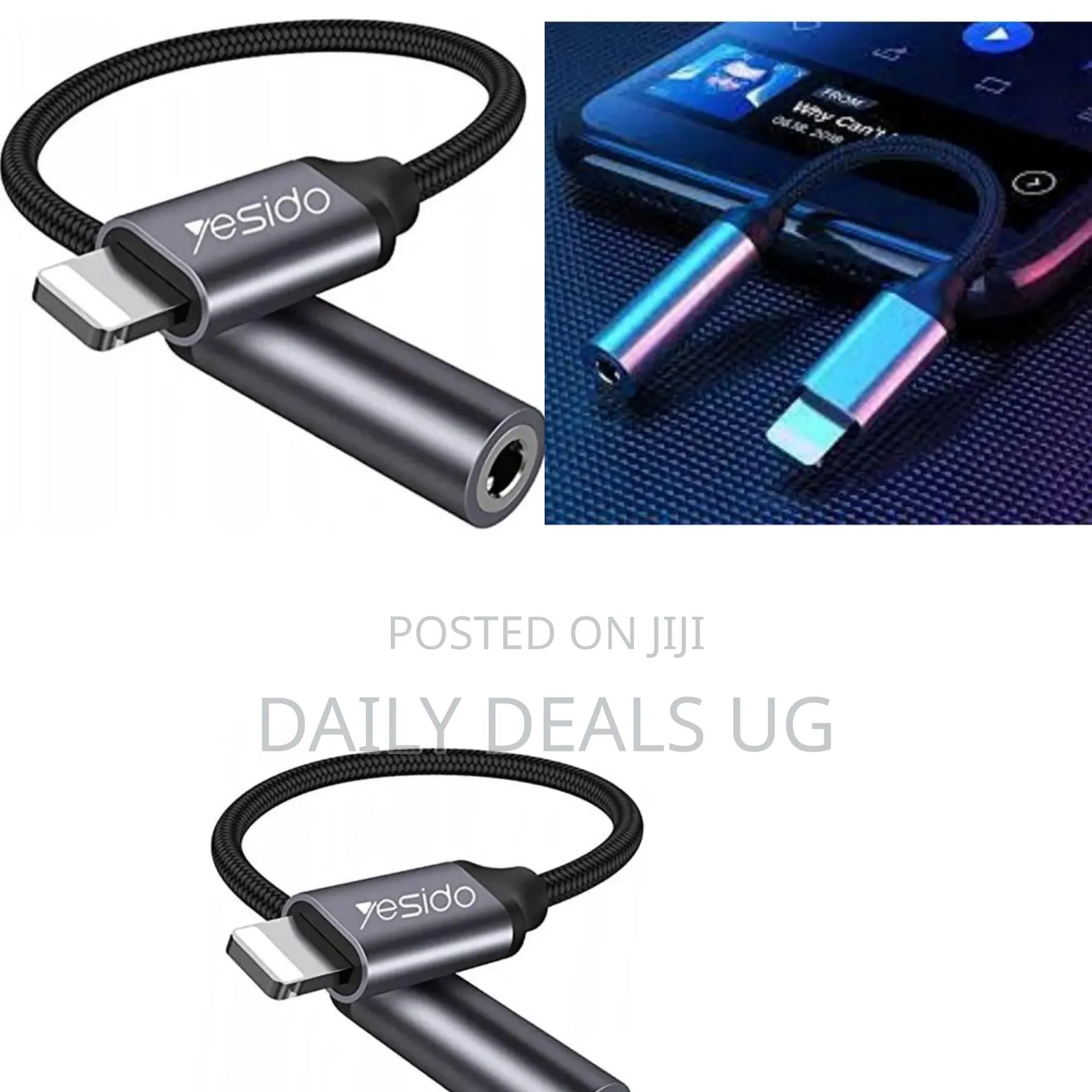 Yesido Lightning to 3.5mm Audio Adapter Cable