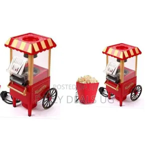 A Retro-Style Hot Air Popcorn Maker