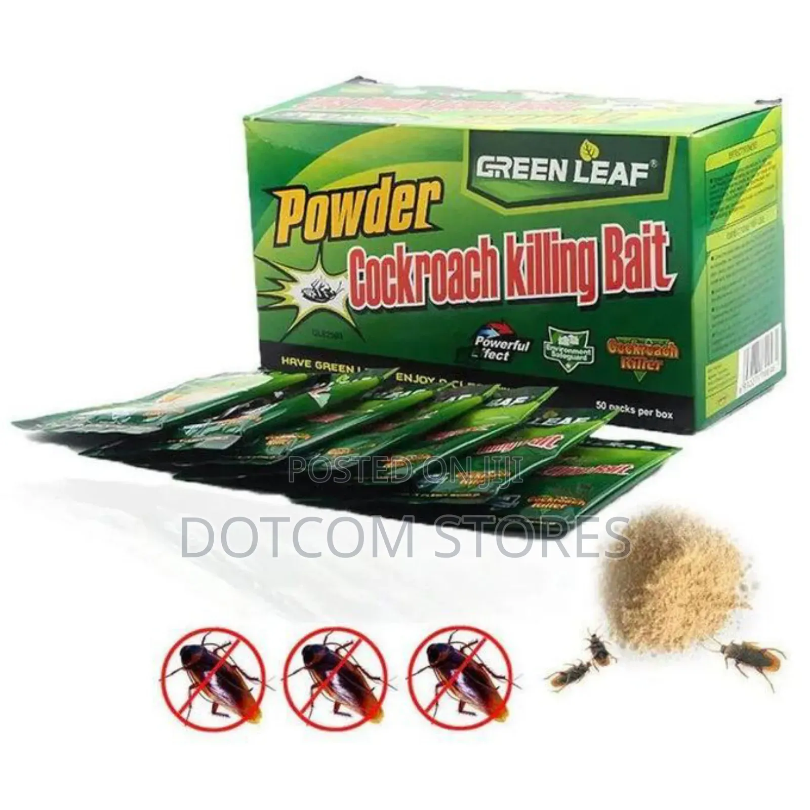 Green Leaf Powder Cockroach Killing Bait.