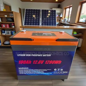 Lc Star 1.28kwh Lithium Long Life Solar Power Battery