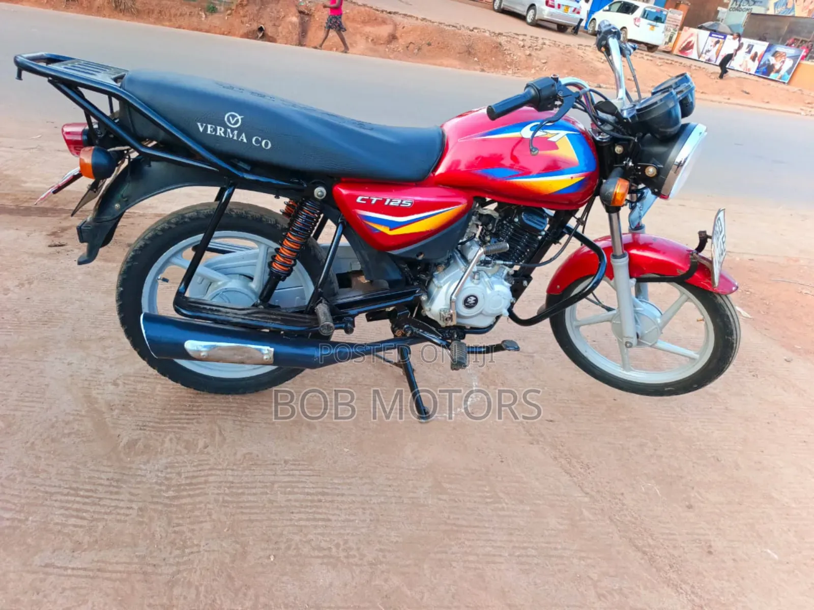 Bajaj CT 125X 2025 Red
