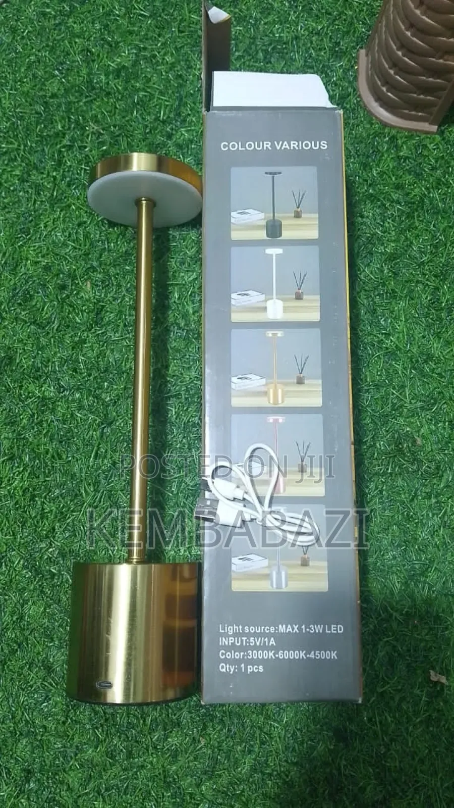 Cordless, Rechargeable Led Touch Table Lamp.
