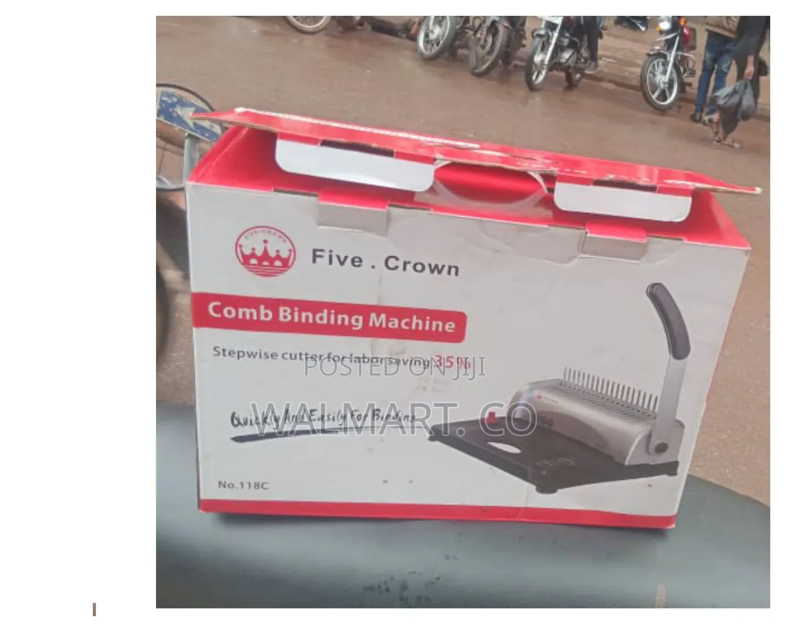 Five Crown Comb Binding Machine