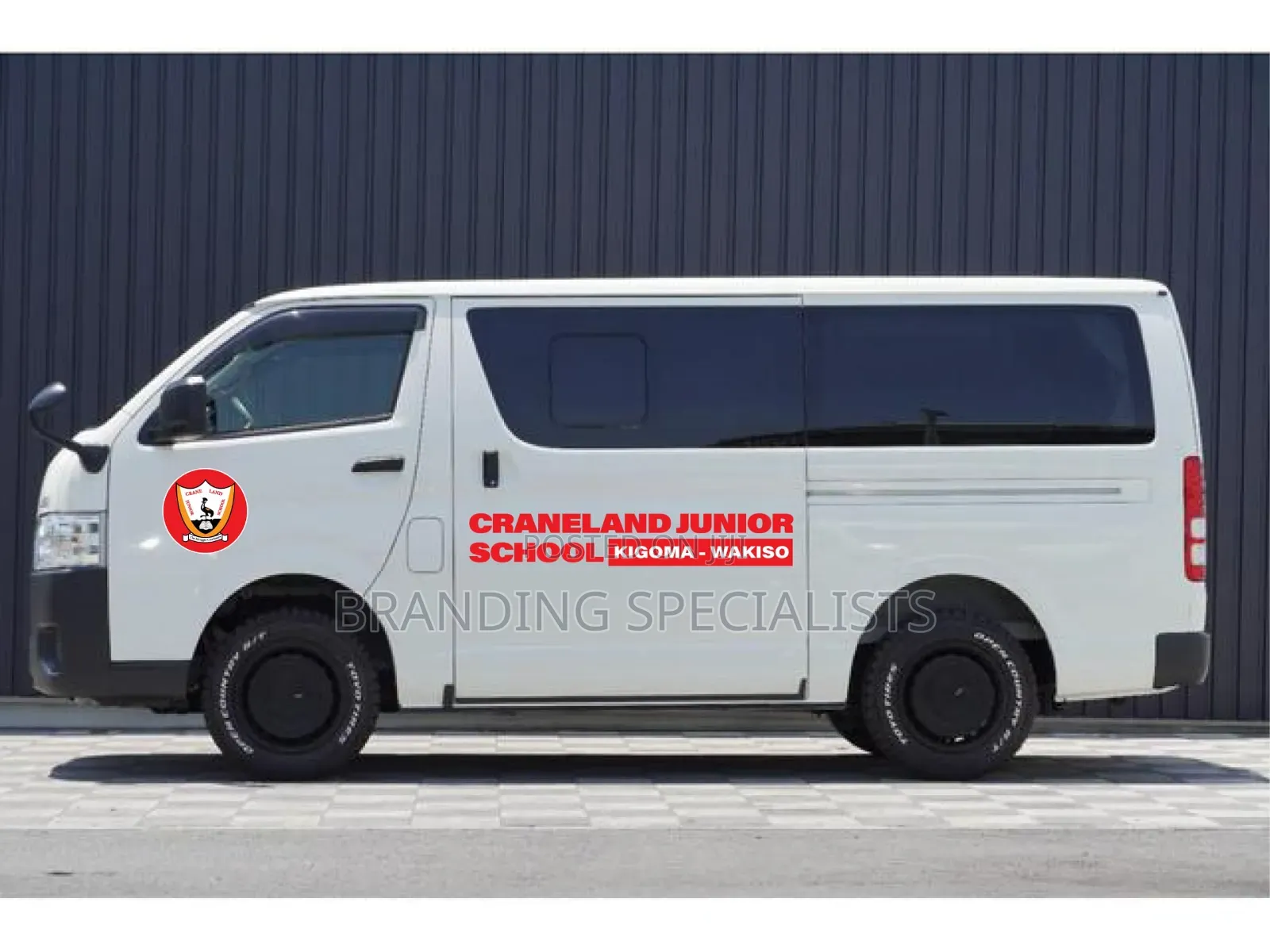 School Van Branding