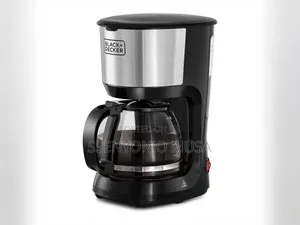 Black+Decker 10-Cup Coffee Maker, 750w - Stainless Steel