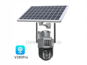 Low Power Solar Ai Smart Camera-Colorvu V380-Night Vision