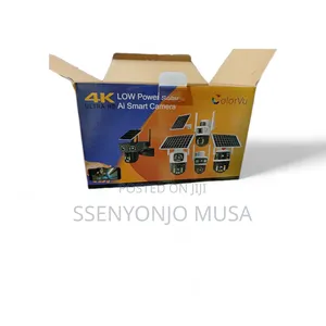 Low Power Solar Ai Smart Camera-Colorvu V380-Night Vision