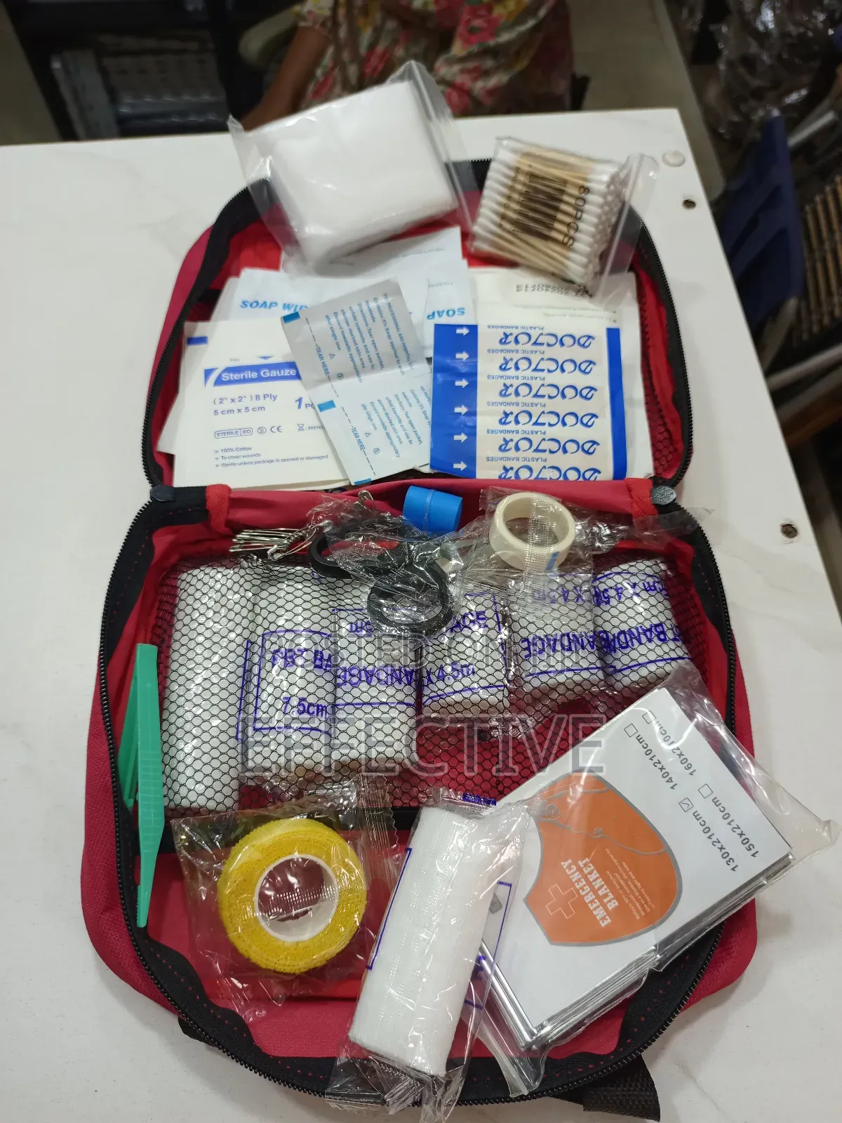 Portable First Aid Kit.