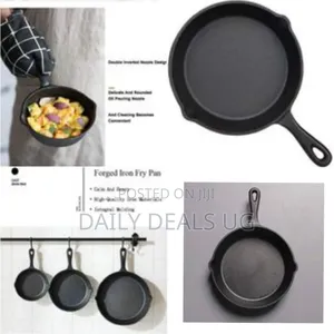 Pre-Seasoned Heavy Duty Cast Iron Skillet / Frying Pan - Multicolor