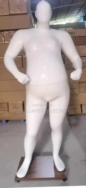 Plus-Size Male Mannequin